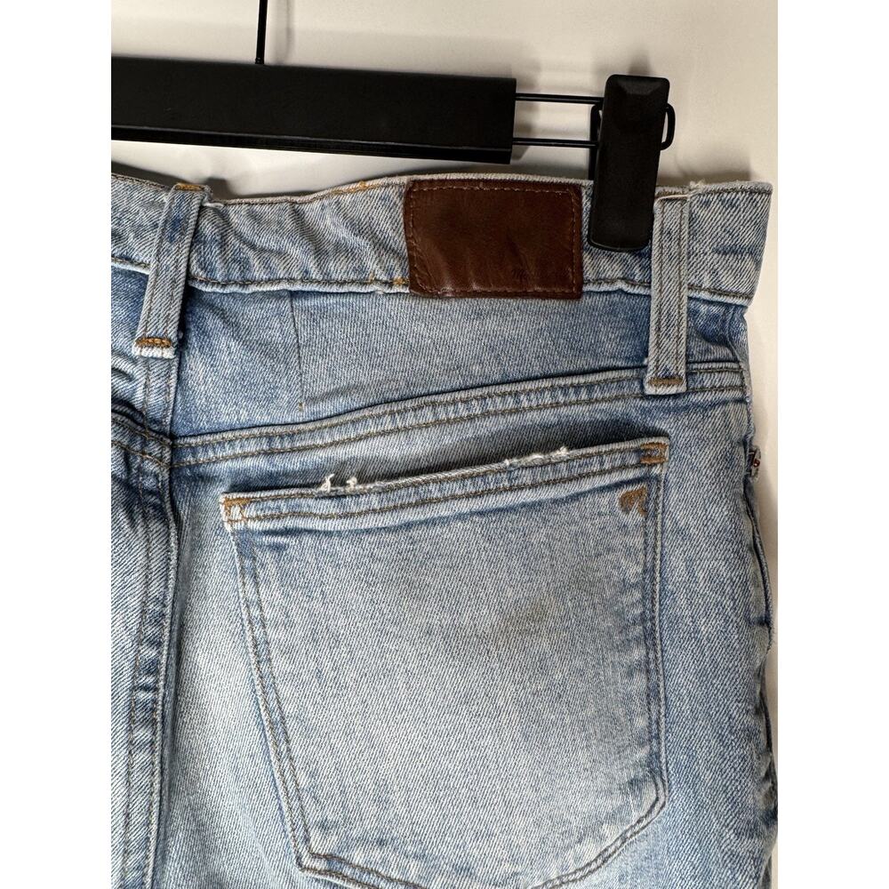 Madewell Jeans Womens Size 26 Tomboy Straight Leg Light Blue Denim High Waist - Picture 6 of 14